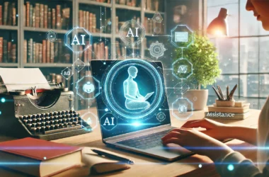 AI in creative writing tool interface